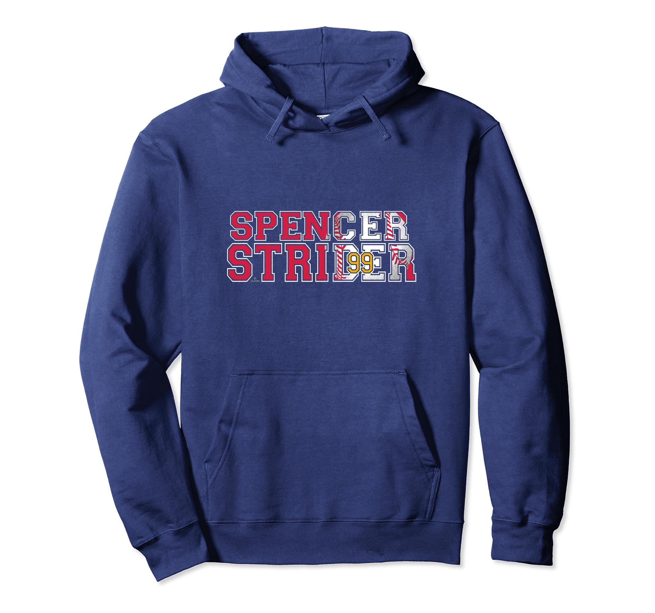 

Spencer Strider Atlanta Baseball Name MLBPA Hoodie