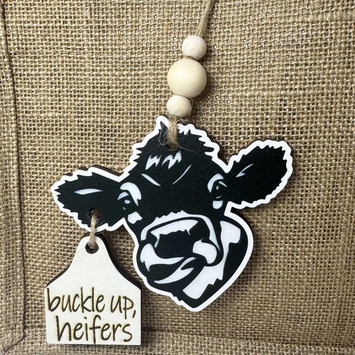 

Деревянное фермерское украшение в виде плоской коровы, подвеска, деревенский декор для стены, для сада, дома, машины, рюкзака