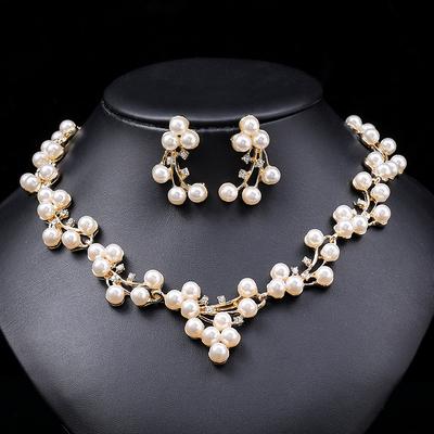3pz Donna Collana Orecchini Fiore Zircone Elegante Festa Zircone per Matrimoni Compleanni Eventi Serata Accessori Floreali di Lusso