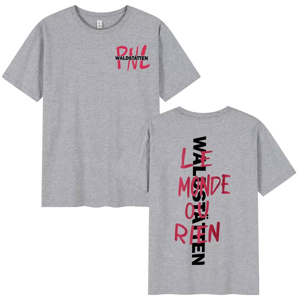 

Rapper PNL Que La Famille Le Monde Chico Album T-shirts Men Women Hip Hop Fashion Short Sleeve T-shirt Cotton Casual T Shirt Top 4XL