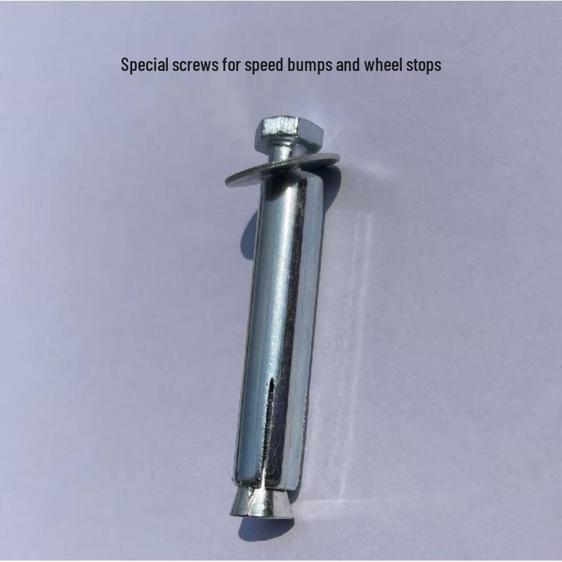 Rubber & Plastic Wheel Chock - Parking Stopper for Garages and Lots