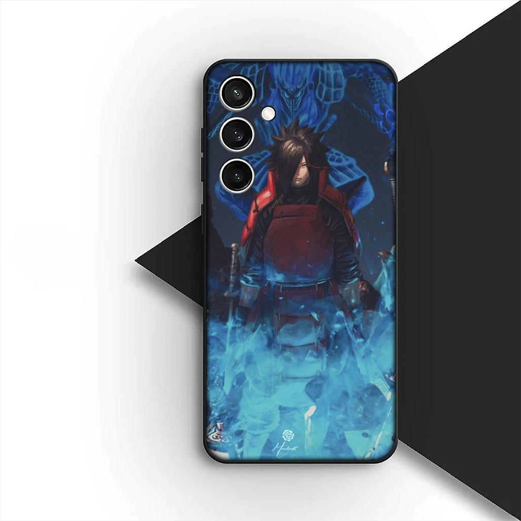 

Cover for Apple iPhone 12 13 Pro Max Mini ProMax X XR Air XS 12Pro 13Pro Casing Silicone Phone Case Uchiha Narutos Madara iPhone 13 Pro