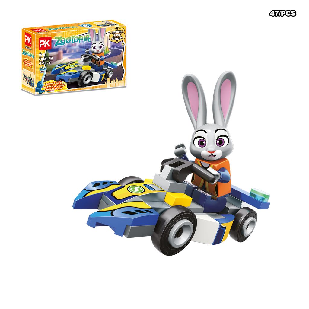 Zootopia 2 Building Blocks Set Judy Rabbit Nick Fox Series Anime Figurine Brick for Kids Christmas Birthday Toys Gifts Blind Box