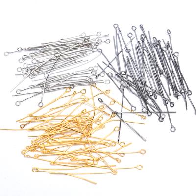 200 Teile/los Auge Kopf Pins Perlen Pins Ohrring Draht DIY Schmuck Machen Handwerk