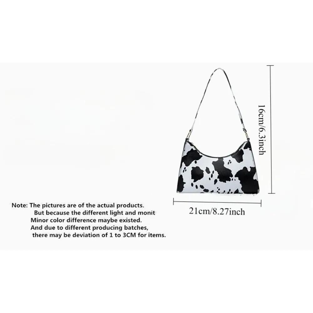 Summer New Shoulder Bags for Women High Quality Zebra Underarm Handbags PU Leather Leopard Armpit Purse Bag