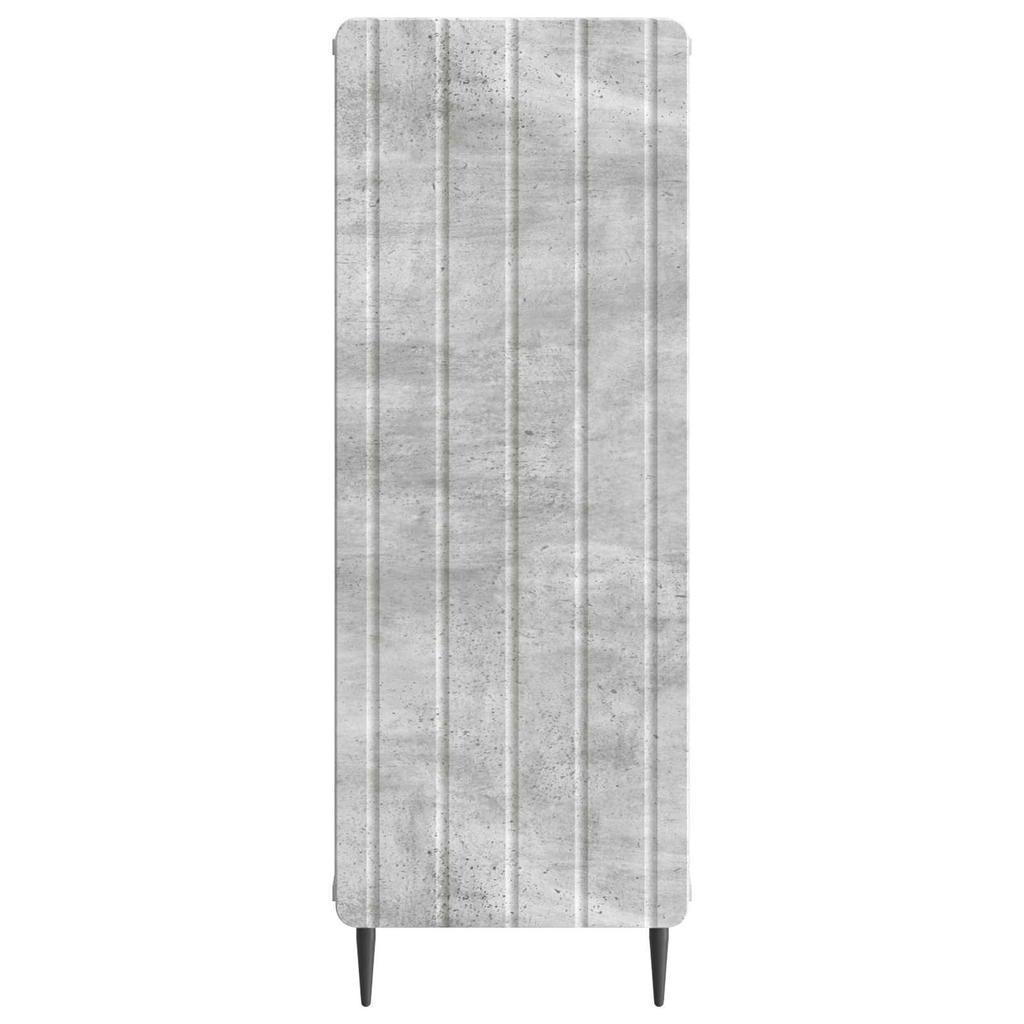 Sideboard Concrete Grey 34.5 x 33 x 92 cm Particleboard