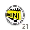 6CM Metal Car Side Rear Sticker Window Badge for MINI COOPER JCW F56 F60 R60 R61 F60 Cooper S Countryman Paceman Decoration Dymfu11