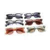 Retro Square Men Rivets Sunglasses Shades UV400 Fashion Women Green Sun Glasses