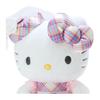 Sanrio (SANRIO) Sanrio Hello Kitty Dress Tartan Design Series Plush Toy L Hello Kitty Hello Kitty 21 X 15.6 X 11cm Character 092177 SANRIO