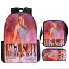 Taylor Swift Elementary School Backpack Oxford Fabric Breathable Lightweight For Kids