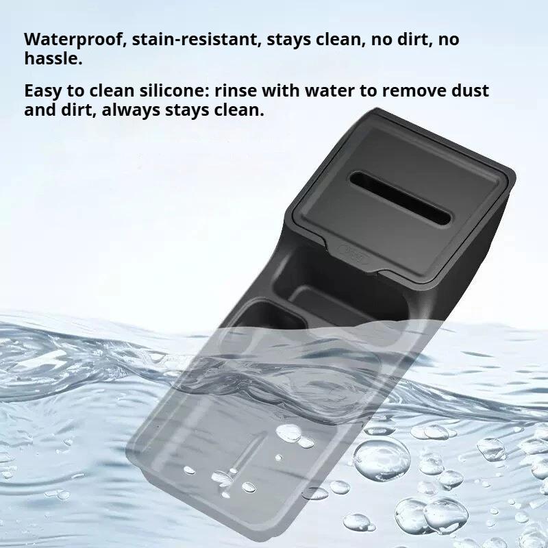 For Geely EX2 Proton eMAS 5 Geome Star Wish 2025 2026 TPE Multifunctional Storage Box Lower Center Console Interior Accessories
