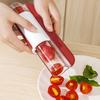 Neuer Traubenschneider für Kinder und Kleinkinder, kleiner Obstschneider für Tomaten, Erdbeeren, Schneider, sicher, einfach zu bedienen, Gemüse- und Salatschneider