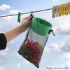 Mesh Clothing Rack Bag with Hooks, Shoulder Straps, Hanging Clothes Rack, Closed Clothes Rack with Drawstring Storage Bag for Drying, Beach Shell Bag