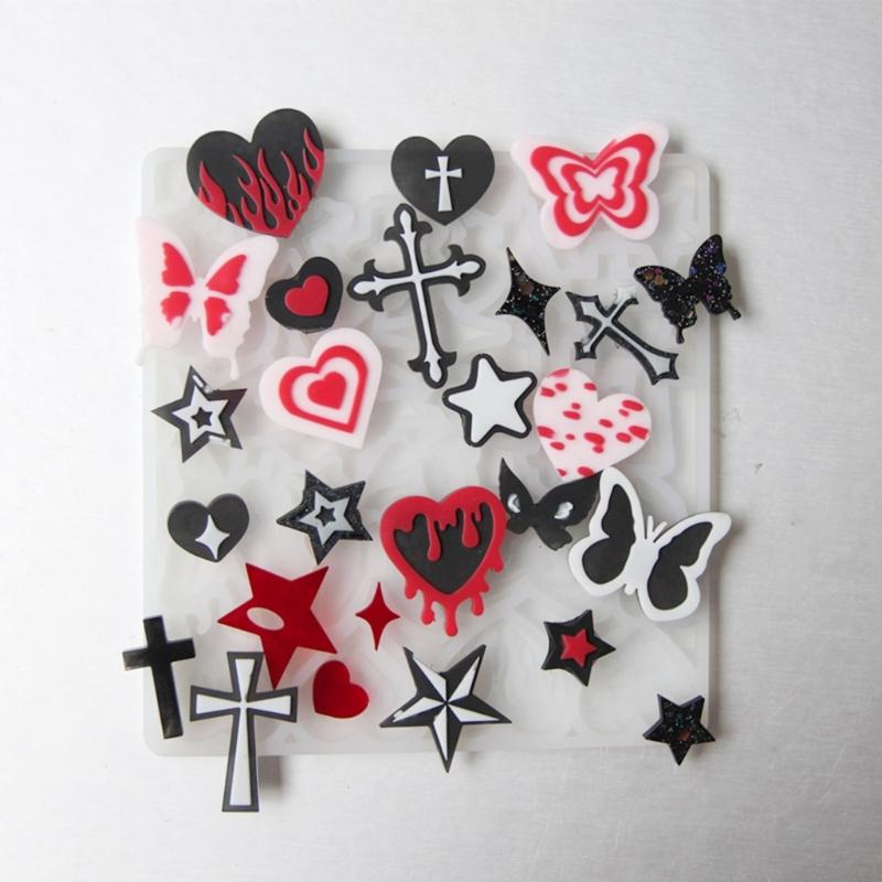 Resin Jewelry Molds,Keychain Resin Molds Butterfly Silicone Mold for Resin Pendants Keychain,Earrings,Jewelry Making