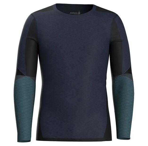 Smartwool Long Sleeve Base Layer Intraknit Merino 200 Colorblock