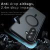 For Samsung Galaxy A57 5G Magnetic Case TPU + PC Matte Skin Touch Phone Cover