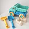 Kids Beach Sand Toys Set Travel Beach Toy Sand Castle Building Kit for Boys and Girls Large Sand Shovel Outdoor Party Gift