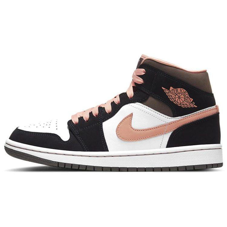 Air Jordan 1 Mid Se `Peach