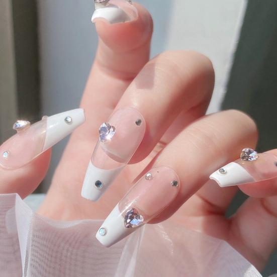 Ornamenti per Unghie Grandi Decorazioni Multiuso per Nail Art con Cristalli Finti Effetto 3D Decorazioni per Unghie a Cuore Ciondoli per Unghie Ornamenti per Unghie per Ragazza