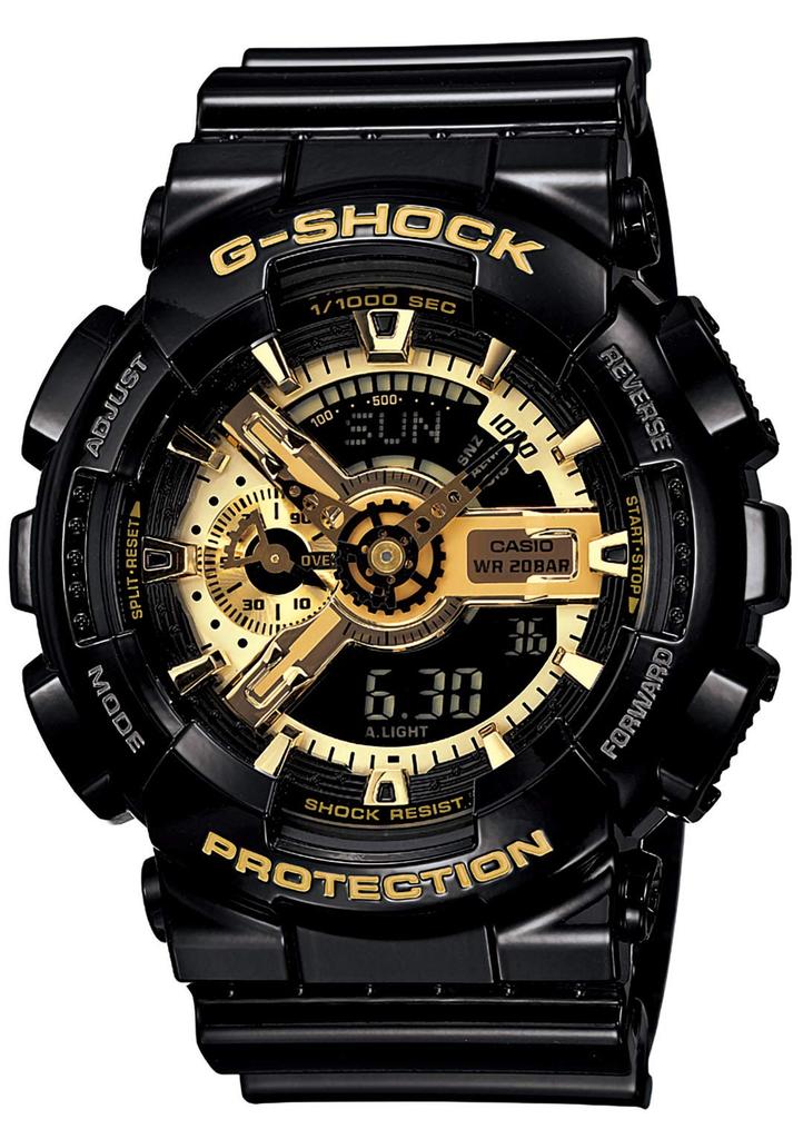 Relógio Casio Preto G-Shock GA-110GB-1AJF Masculino