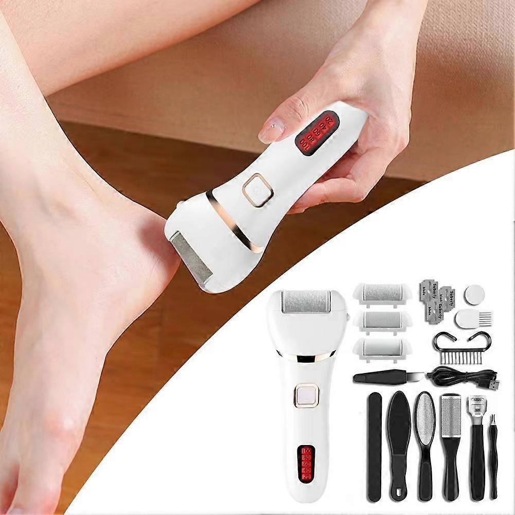 Electric Pedicure Tools Foot Care File Leg Heels Remove Hard Cracked DeadSkin Callus Remover Feet Foot Files Clean Care