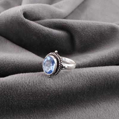 Tanzanite Handmade Gemstone Ring, 925 Solid Sterling Silver Ring Antique Jewelry, Ring For Engagement Gift