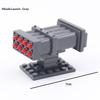 2024 Missile Launch Bricks Model Set Military Figures DIY Educational Toy Kits for Boys Creative Building Play