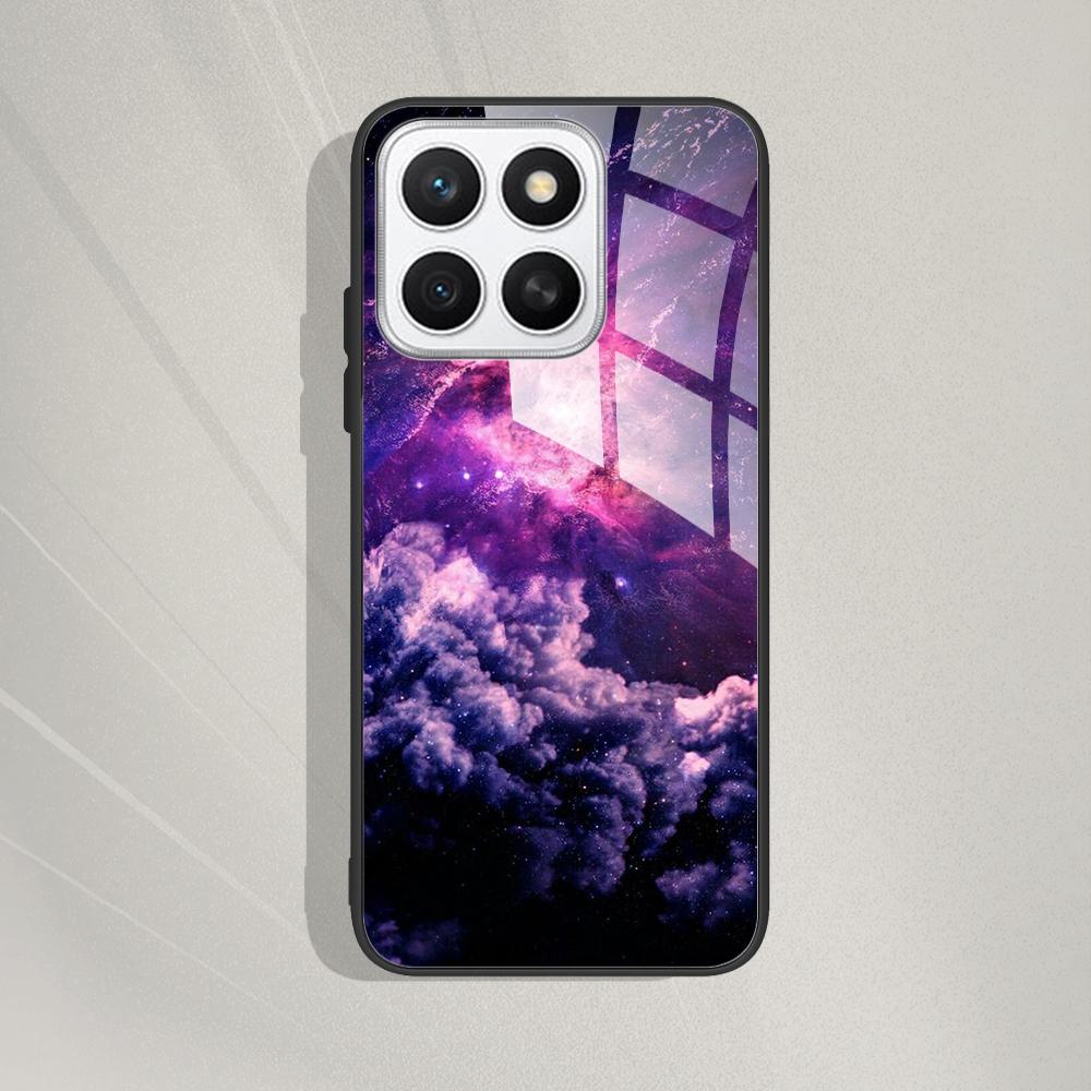 For Honor X8c Case Cover Tempered Glass Case Hard Coque Bumper Case For Honor X8C HonorX8c X 8 C Fundas Protect Cartoon Cover