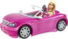 Barbie Barbie and Cute Pink Car [Dress-up Doll & Vehicle] [Doll and Accessories Included] [Ages 3+] DJR55