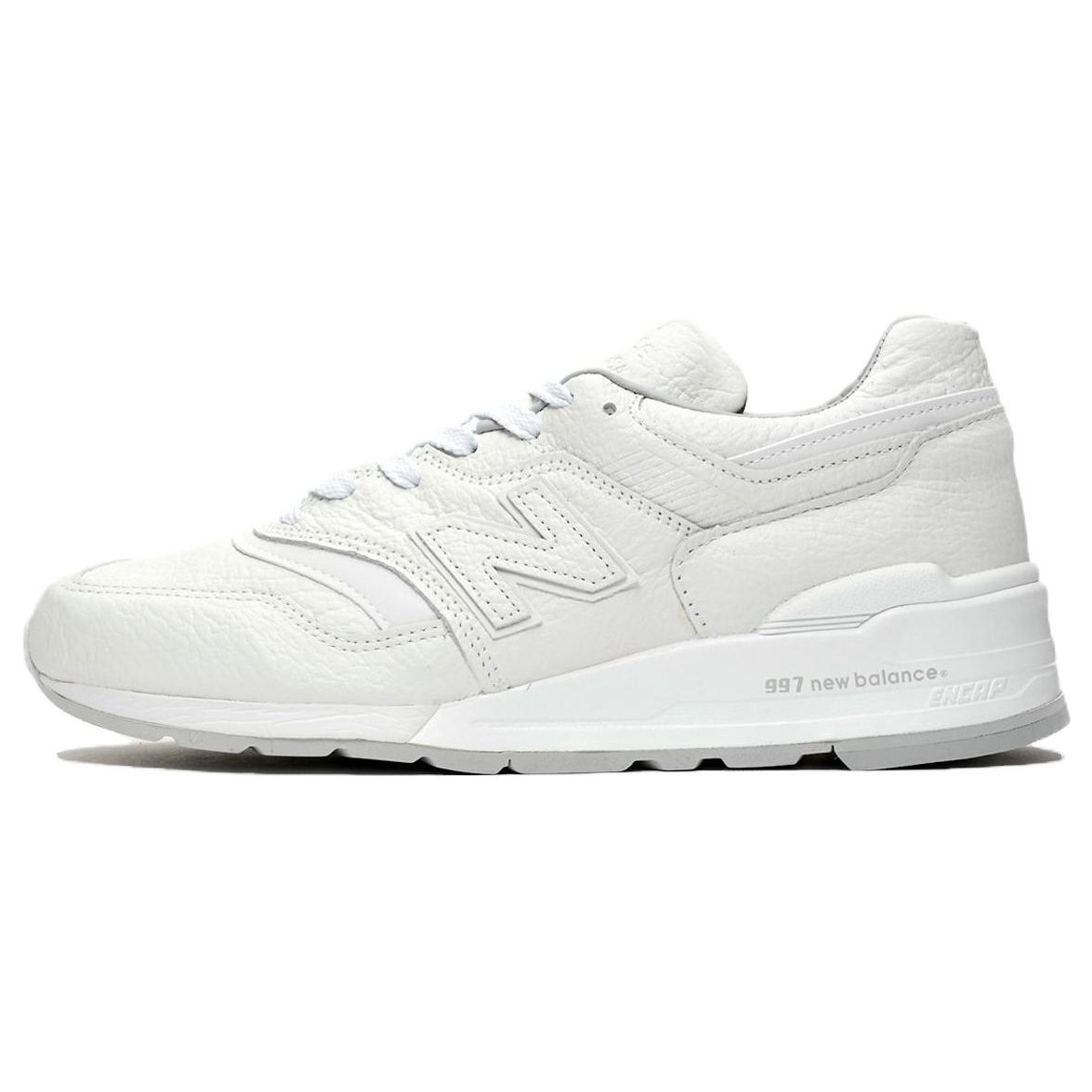 

New Balance 997 Leather Bison Capsule — белые мужские кроссовки M997BSN