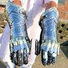 Knight Gloves Armor Gothic Gloves  Set Halloween Cosplay Accessories Role Play Costume