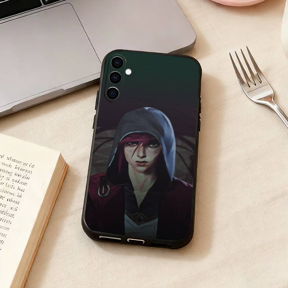 A-Arcane hot game Vi-i Phone Case For Samsung Galaxy A73,A72,A71,A70,A53,A52,A51,Soft Silicone Black Cover