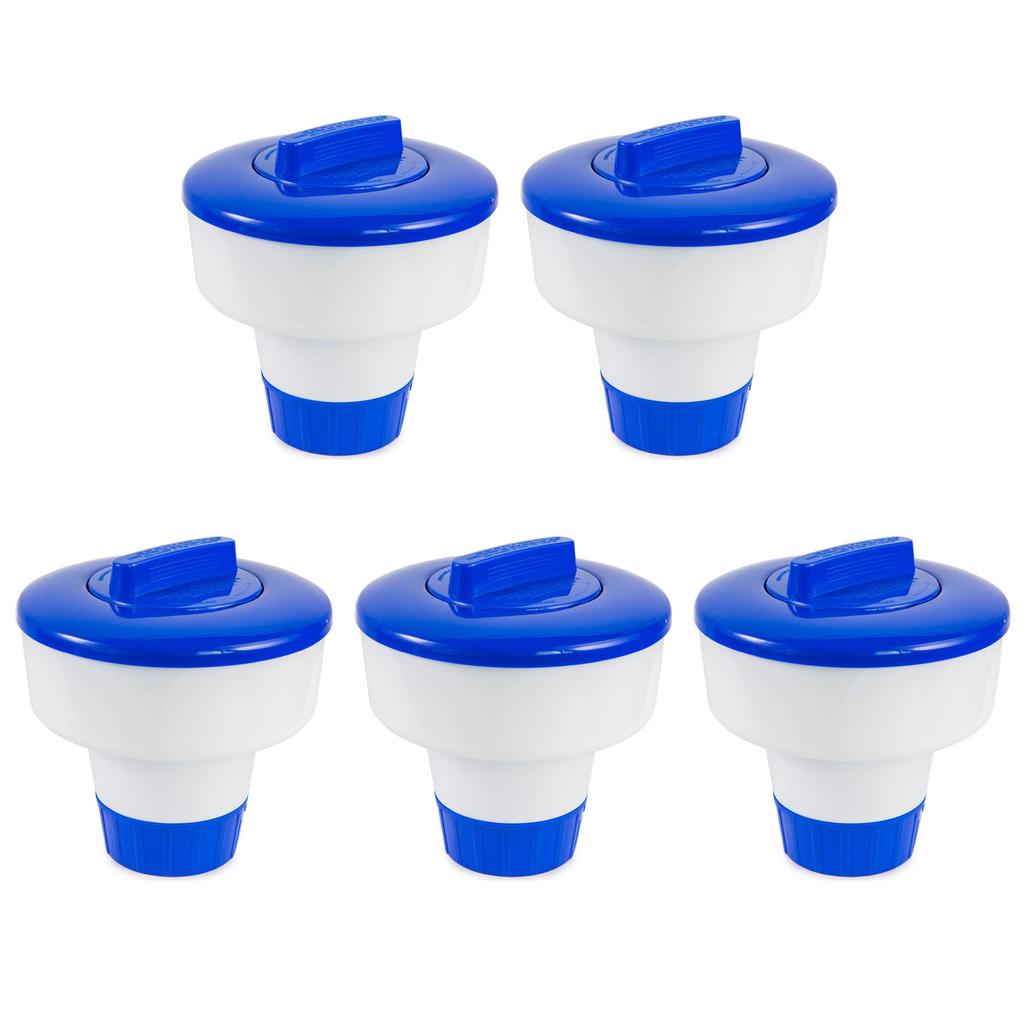 Pływający basenowy środek chemiczny Chlor i brom Tabletki Pływający dozownik Aplikator Pływający basen Spa Wanna z hydromasażem Akcesoria