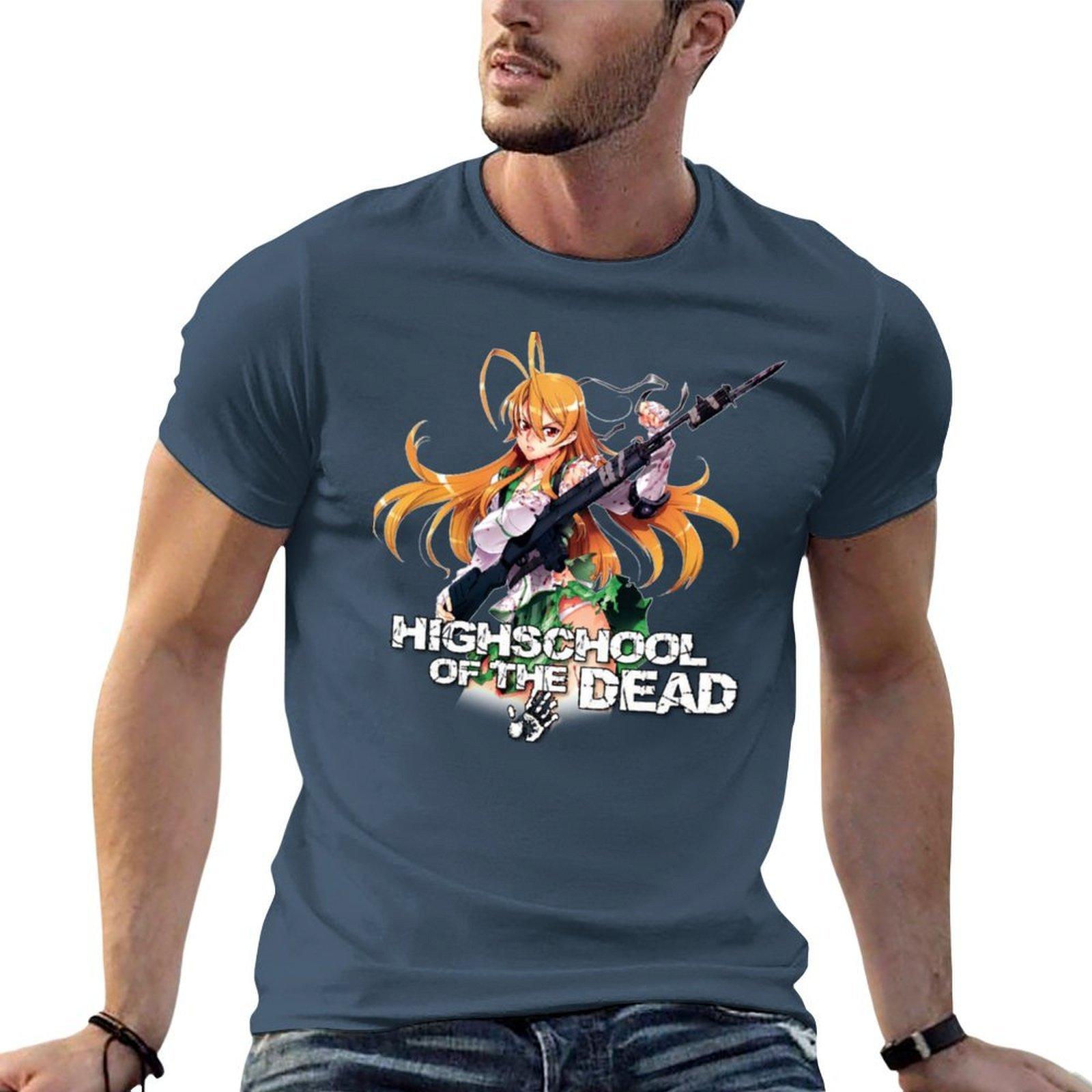 High School of the Dead Rei Essential TShirt man t shirt graphic t shirt personalised TShirt S