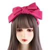 Large Bowtie Headband Wide Wash Face Hairband Elegant Bowtie Hair Hoop  Makeup