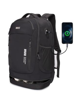 IAWINI Duffel Large with Shoe for Outdoor and Up To 3 with Suitcase Mount Backpack, Capacity, Lightweight, Storage, Unisex, Hiking, Activities,