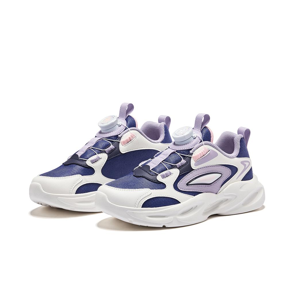 Hongxing Erke Childrens Casual Shoes Kids sneaker Twilight-Purple Microcrystal-White 65125302005-705