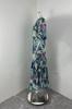 2026 Women's Fashion Slim Fit Printed Pleated Dress