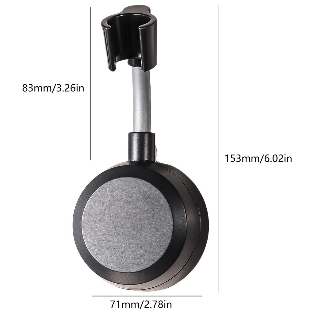 Multipuepose Suction Shower Support Bathroom Accessory for Family Household Use Ensures Comfortable Bathing Experience