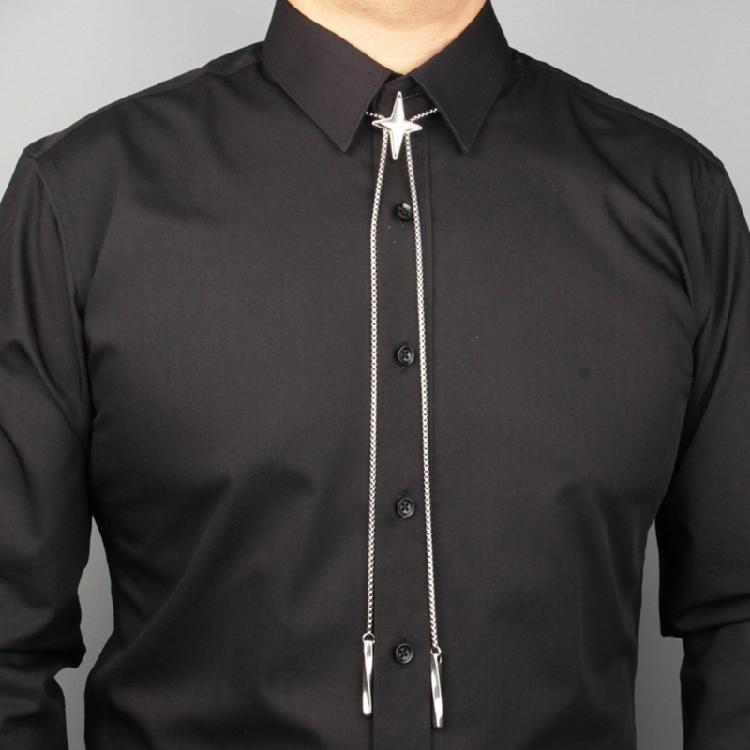 Bolo Tie Necklace for Teenage Girls Cool Chokers Star Jewelry Neck Chain