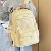 Cartable Style Ins Coréen Étoile Haute Valeur Nouveau Cartable pour Filles Étudiants Collège et Lycée Multi-compartiments Sac à Dos Léger