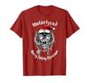 Motörhead Santa Warpig Holiday T-Shirt