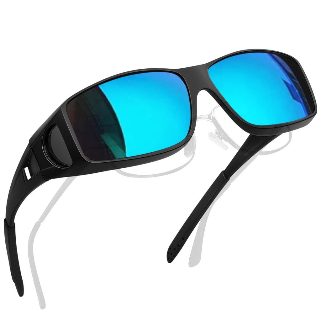 MAIVARDAY UV400 for and Fishing Men's Over-the-Eye Sunglasses, Polarized, Protection, Sports, Driving,