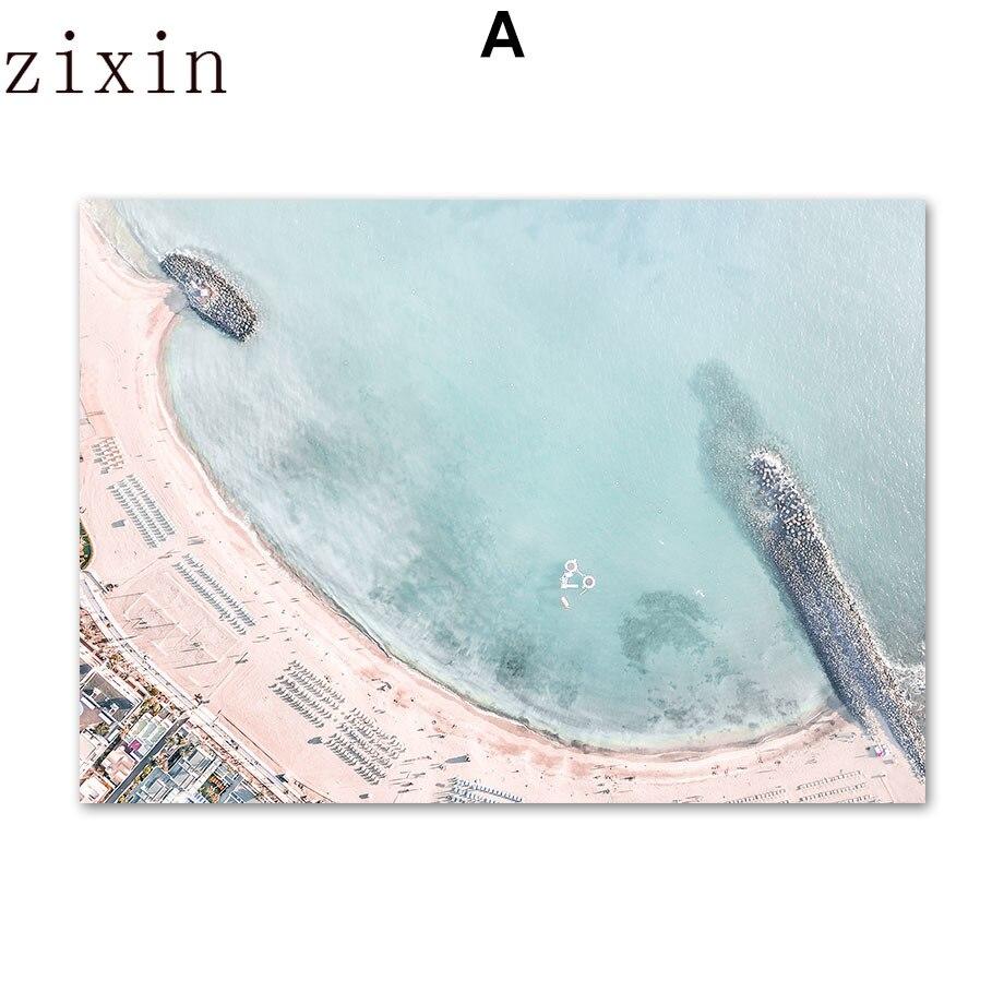 

Пляж океан кенгуру морская звезда розовый цветок настенное искусство холст постеры скандинавская живопись и принты настенные панно для декора гостиной 21*30cm