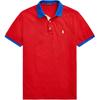 Polo Ralph Lauren Color Block Small Pony Embroidered Fitted Short Sleeve Polo Shirt Men tops MNPOKNI1N821134-600
