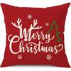 45cm Merry Christmas Cushion Cover Pillowcase 2025 Christmas Decorations for Home Ornament Happy New Year Christmas Decor 2026