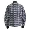 Moncler [2011] GOLLIAZ All-over Print Nylon Reversible Blouson/ Jacket 2 Black GreyUsed
