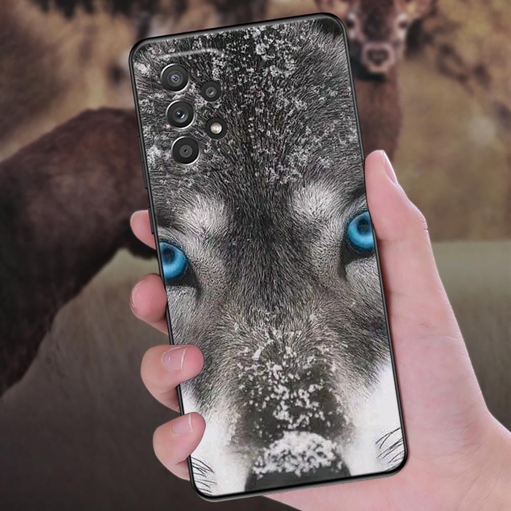 The Wolf Lion Cat Phone Case For Samsung Galaxy A57 A56 A37 A55 A36 5G A26 A54 A52 A35 A34 A25 A17 A16 A15 A07 A06 Soft Cover