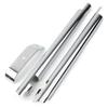 1Pair Motorbike Frame Cover Front Chrome Down Tube Cover For Harley Softail Fat Boy Twin Cam Heritage CVO FLSTSE FXSTC FLSTF