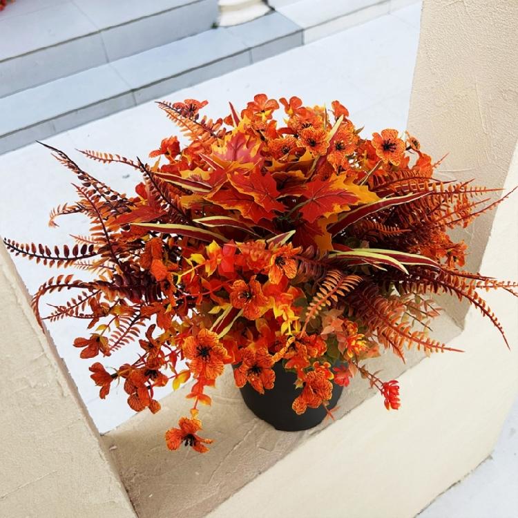 Plastic Greenerys Artificial Plant Plastic Texture Perfect for Garden Terraces Window Box Fireplaces Displays
